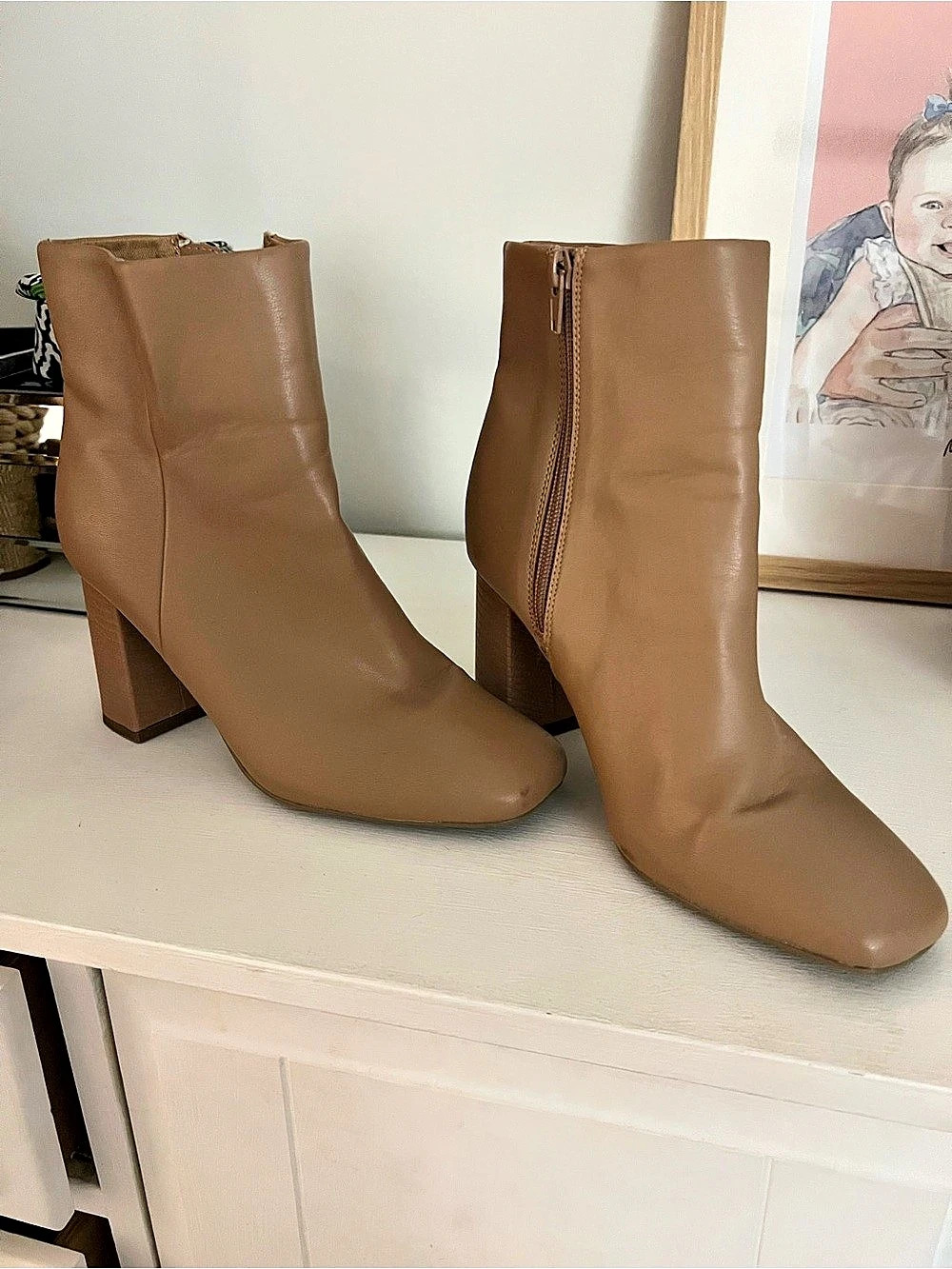 Dolce vita Pointed-Toe Heeled Ankle Boots